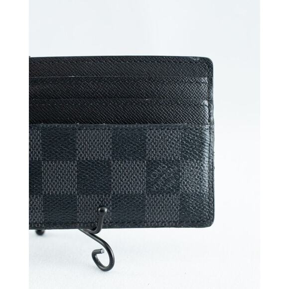 Louis Vuitton Authentic Card Holder Insert Damier Graphite SP5009 - Picture 4 of 9